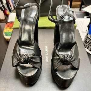 YSL PLATFORM HEELS